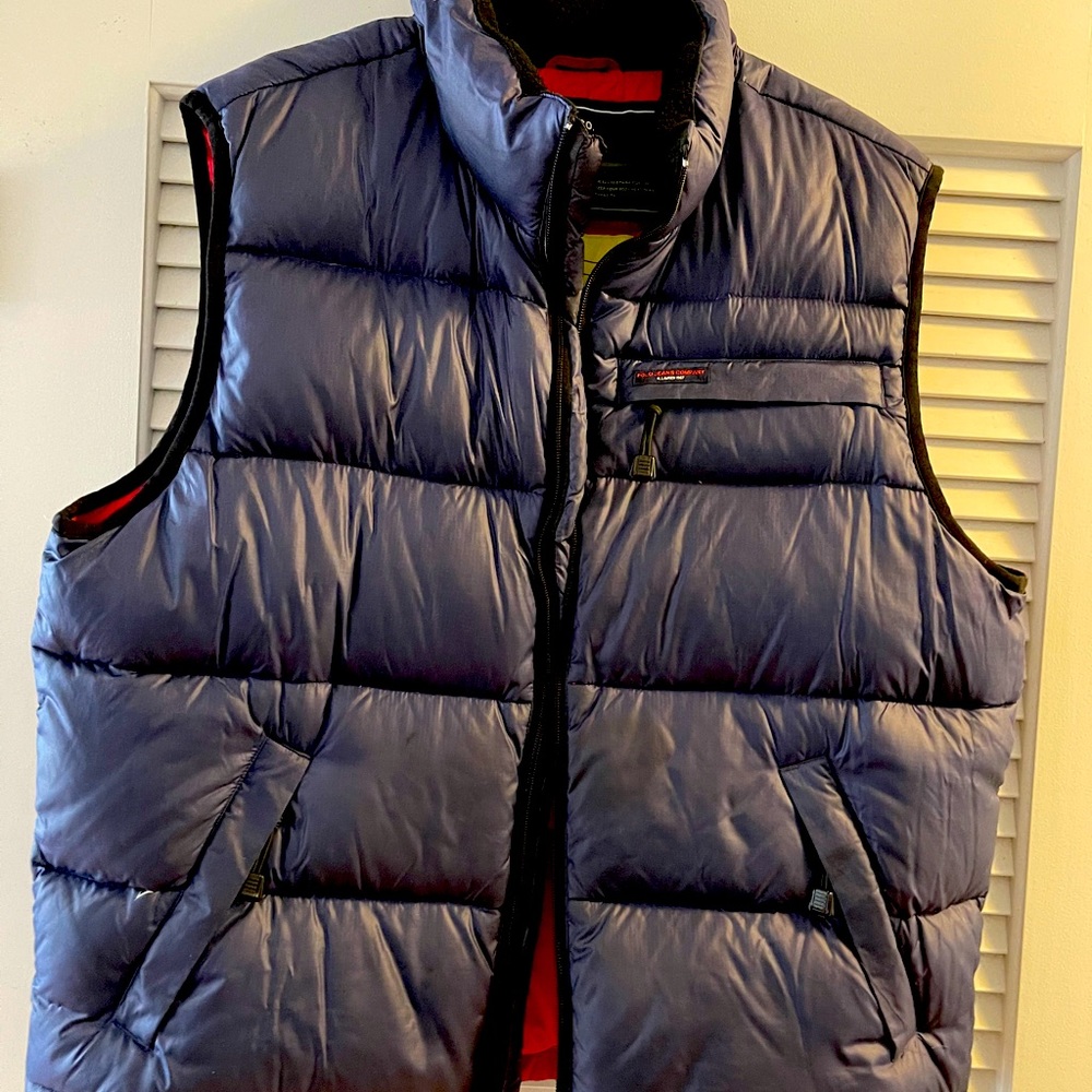 Polo vest cold weather down